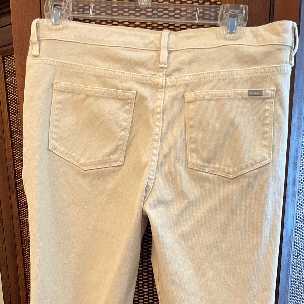 Jil Sander Designer Bull Denim off White